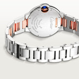 Buy Shop Cartier Ballon Bleu de Cartier Silver Dial Two Tone Steel Strap Watch for Women - W2BB0032 USA Online