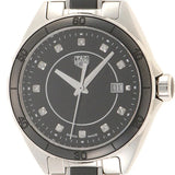 Tag Heuer Formula 1 Diamonds Black Dial Two Tone Steel Strap Watch for Women - WBJ141AB.BA0973