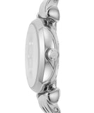 Buy Shop Emporio Armani Gianni Blue Dial Silver Steel Strap Watch For Women - AR1961 USA Online