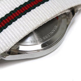 Buy Shop Gucci G Timeless Quartz White DIal White NATO Strap Watch For Men - YA126322 USA Online