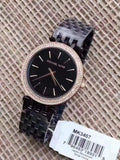 Buy Shop Michael Kors Darci Black Dial Black Steel Strap Watch for Women - MK3407 USA Online