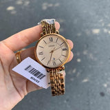 Buy Shop Fossil Jacqueline Rose Gold Dial Rose Gold Steel Strap Watch for Women - ES3435 USA Online