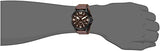 Buy Shop Fossil Nate Chronograph Brown Dial Brown Leather Strap Watch for Men - JR1511 USA Online