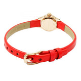 Buy Shop Marc Jacobs Blade Red Dial Red Leather Strap Watch for Women - MBM1343 USA Online