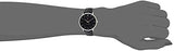 Buy Shop Calvin Klein Minimal Black Dial Black Leather Strap Watch for Women - K3M231C4 USA Online