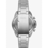 Buy Shop Fossil Bronson Chronograph Red Dial Silver Steel Strap Watch for Men - FS5878 USA Online