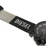 Buy Shop Diesel Mega Chief Chronograph Black Dial Black Mesh Bracelet Watch For Men - DZ4514 USA Online