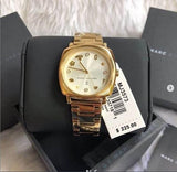 Buy Shop Marc Jacobs Mandy White Dial Gold Steel Strap Watch for Women - MJ3573 USA Online