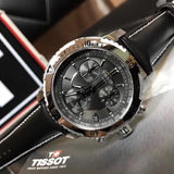 Buy Shop Tissot PRS 200 Chronograph Black DIal Watch For Men - T067.417.16.051.00 USA Online