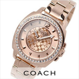 Buy Shop Coach Mini Boyfriend Rose Gold Dial Rose Gold Steel Strap Watch for Women - 14501701 USA Online