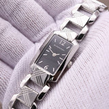 Buy Shop Burberry Signature Quartz Black Dial Silver Steel Strap Watch for Women - BU4210 USA Online