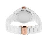 Buy Shop Fossil FB-01 Analog White Dial White Ceramic Strap Watch for Women - CE1107 USA Online