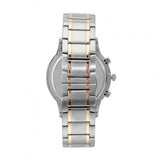 Buy Shop Emporio Armani Renato Chronograph Black Dial Two Tone Steel Strap Watch For Men - AR11165 USA Online
