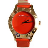 Buy Shop Marc Jacobs Blade Red Dial Red Leather Strap Watch for Women - MBM1210 USA Online