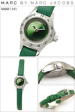 Buy Shop Marc Jacobs Blade Green Dial Green Leather Strap Watch for Women - MBM1341 USA Online