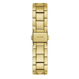 Buy Shop Guess Rumour Quartz Gold Dial Gold Steel Strap Watch For Women - GW0613L2 USA Online