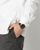 Buy Shop Fossil Townsman Chronograph Black Dial Brown Leather Strap Watch for Men - FS5280 USA Online