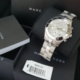 Buy Shop Marc Jacobs Blade White Dial SIlver Steel Strap Watch for Women - MBM3100 USA Online
