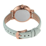 Buy Shop Fossil Jacqueline Multi Colored Dial Blue Leather Strap Watch for Women - ES4813 USA Online
