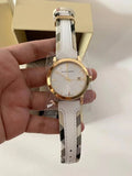 Buy Shop Burberry The City White Dial White Leather Strap Watch for Women - BU9015 USA Online