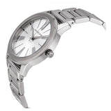 Buy Shop Michael Kors Hartman Quartz Silver Dial Silver Steel Strap Watch For Women - MK3489 USA Online