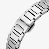 Emporio Armani Empire Mother of Pearl Dial Silver Steel Strap Watch For Women - AR11625