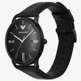 Buy Shop Emporio Armani Renato Blue Dial Blue Leather Strap Watch For Men - AR2479 USA Online