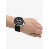 Hugo Boss Volane Grey Dial Black Silicone Strap Watch for Men - 1513953