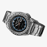 Buy Shop Seiko 5 Sports Checker Flag Special Edition Black Dial Silver Steel Strap Watch For Men - SRPK67K1 USA Online