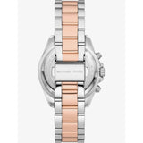 Buy Shop Michael Kors Bradshaw Chronograph White Dial Two Tone Steel Strap Watch For Women - MK7258 USA Online