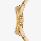 Buy Shop Michael Kors Camille Chronograph Brown Dial Two Tone Steel Strap Watch For Women - MK7269 USA Online