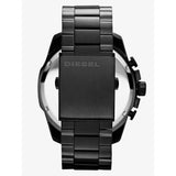 Buy Shop Diesel Mega Chief Chronograph Black Dial Black Steel Strap Watch For Men - DZ4283 USA Online