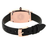 Buy Shop Emporio Armani Gianni T Bar Quartz White Dial Black Leather Strap Watch For Women - AR11408 USA Online