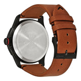 Buy Shop Gucci G-Timeless Chronograph Black Dial Brown Leather Strap Watch For Men - YA126271 USA Online