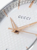 Buy Shop Gucci G Timeless Silver Dial Silver Steel Strap Unisex Watch - YA126442 USA Online