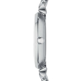 Buy Shop Emporio Armani Gianni T-Bar Mother of Pearl Dial Silver Stainless Steel Watch For Women - AR1908 USA Online