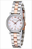 Buy Shop Marc Jacobs Baker White Dial Two Tone Steel Strap Watch for Women - MBM3331 USA Online