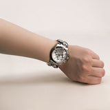 Buy Shop Michael Kors Runway Twist Silver Dial Silver Stainless Steel Strap Watch for Women - MK3149 USA Online