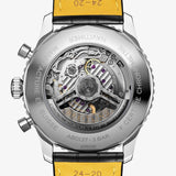 Buy Shop Breitling Navitimer B01 Chronograph 46 Black Dial Black Leather Strap Watch for Men - AB0137211B1P1 USA Online