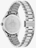 Gucci G Timeless Quartz Gold Dial Silver Steel Strap Watch for Women - YA1265035