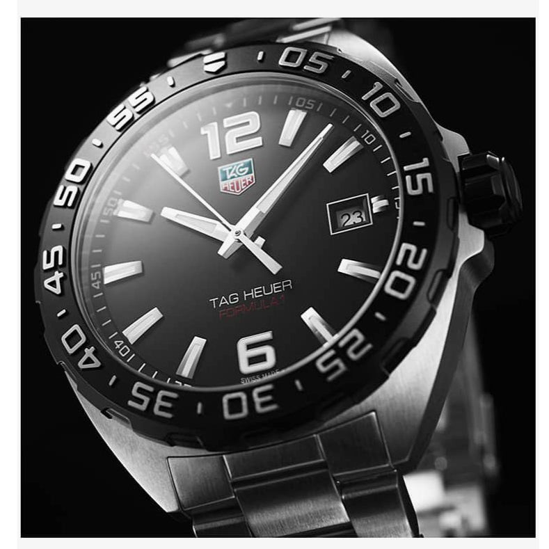 Buy Shop Tag Heuer Formula 1 Black Dial Watch for Men - WAZ1110.BA0875 USA Online