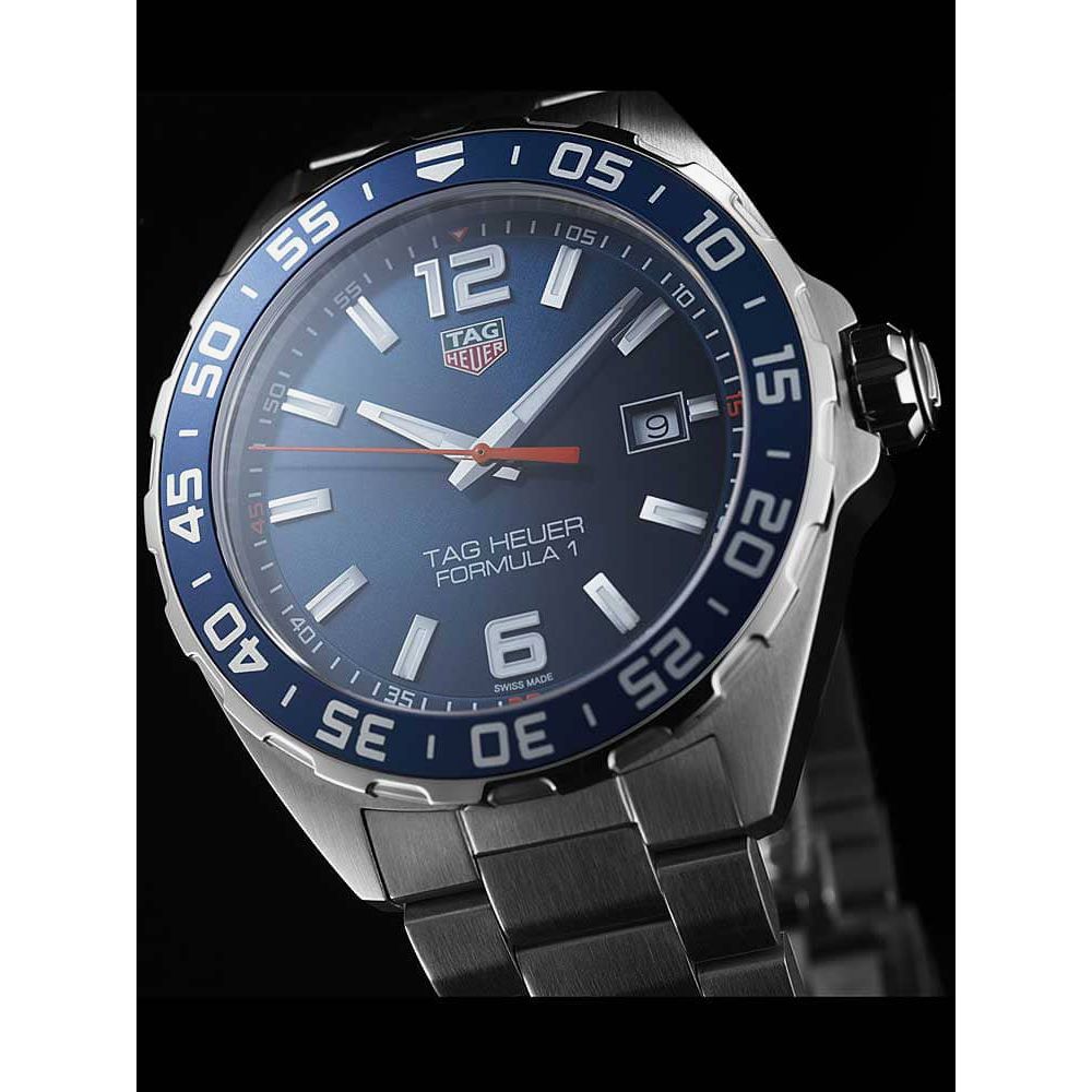 Buy Shop Tag Heuer Formula 1 Blue Dial Watch for Men - WAZ1010.BA0842 USA Online