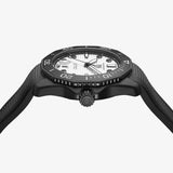 Buy Shop Tag Heuer Aquaracer Professional 300 Automatic White Dial Black Rubber Strap Watch for Men - WBP201D.FT6197 USA Online