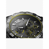 Buy Shop Tag Heuer Formula 1 Chronograph Senna Black Dial Black Leather Strap Watch for Men - CAZ101AJ.FC6487 USA Online