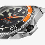 Buy Shop Tag Heuer Aquaracer Professional 1000 Superdiver Automatic Black Dial Silver Steel Strap Watch for Men - WBP5A8A.BF0619 USA Online