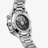 Buy Shop Tag Heuer Carrera Chronograph 44mm Green Dial Silver Steel Strap Watch for Men - CBN2A1N.BA0643 USA Online