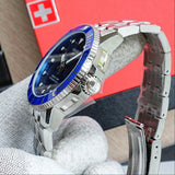 Buy Shop Tissot Seastar 1000 Powermatic 80 Blue Dial Silver Steel Strap Watch For Men - T120.407.11.041.00 USA Online
