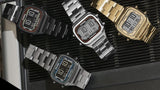Buy Shop Fossil Retro Digital Black Dial Black Steel Strap Watch for Men - FS5846 USA Online