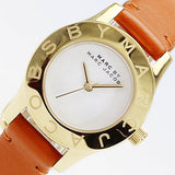Buy Shop Marc Jacobs Mini Blade White Dial Brown Leather Strap Watch for Women - MBM1219 USA Online