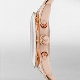 Buy Shop Emporio Armani Sportivo White Dial Rose Gold & White Steel Strap Watch For Women - AR5942 USA Online